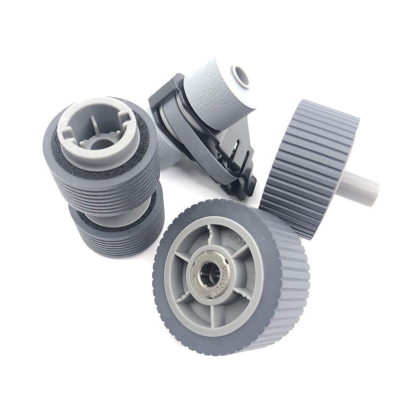OKLILI 1SET X PA03740-K010 PA03740-K011 Consumable Kit Pick Roller + Brake Roller Pickup Roller Separation Roller Compatible with Fujitsu fi-7600 fi-7700 fi-7700S - Image 5